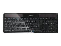 Solaire sans fil Logitech K750 - Clavier - sans fil - 2.4 GHz - Français 920-002915