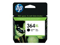 HP 364XL - À rendement élevé - noir - original - cartouche d'encre - pour Deskjet 35XX; Photosmart 55XX, 55XX B111, 65XX, 7510 C311, 7520, Wireless B110 CN684EE#301
