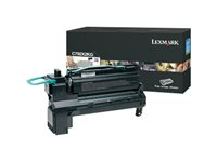 Lexmark - À rendement extrêmement élevé - noir - original - cartouche de toner LCCP - pour Lexmark C792, X792 C792X2KG