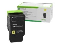 Lexmark - À rendement extrêmement élevé - jaune - original - cartouche de toner LCCP, Entreprise Lexmark - pour Lexmark CS421, CS521, CS622, CX421, CX522, CX622, CX625 78C2XYE