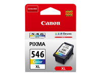 Canon CL-546XL - 13 ml - à rendement élevé - couleur (cyan, magenta, jaune) - originale - cartouche d'encre - pour PIXMA iP2850, MG2450, MG2550, MG2555, MG2950, MG3050, MG3051, MG3052, MG3053, MX495 8288B001