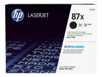 HP 87X - À rendement élevé - noir - original - LaserJet - cartouche de toner (CF287X) - pour LaserJet Enterprise M506, MFP M527; LaserJet Enterprise Flow MFP M527; LaserJet Pro M501 CF287X