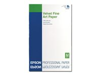 Epson Fine Art Velvet - Velours - A3 plus (329 x 423 mm) 20 feuille(s) papier - pour SureColor P5000, P800, SC-P10000, P20000, P5000, P700, P7500, P900, P9500 C13S041637