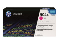 HP 504A - Magenta - original - LaserJet - cartouche de toner (CE253A) - pour Color LaserJet CM3530 MFP, CM3530fs MFP, CP3525, CP3525dn, CP3525n, CP3525x CE253A