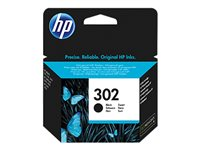 HP 302 - 3.5 ml - noir - original - cartouche d'encre - pour Deskjet 11XX, 21XX, 36XX; Envy 451X, 452X; Officejet 38XX, 46XX, 52XX F6U66AE#UUS