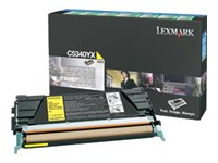 Lexmark - À rendement extrêmement élevé - jaune - original - cartouche de toner LCCP, LRP - pour Lexmark C534dn, C534dtn, C534n C5340YX