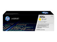 HP 305A - Jaune - original - LaserJet - cartouche de toner (CE412A) - pour LaserJet Pro 300 M351, 400 M451, MFP M375, MFP M475 CE412A