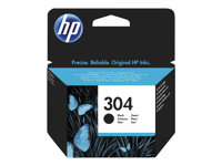 HP 304 - Noir - original - cartouche d'encre - pour AMP 130; Deskjet 26XX, 37XX; ENVY 50XX N9K06AE#UUS