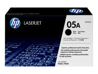 HP 05A - Noir - original - LaserJet - cartouche de toner (CE505A) - pour LaserJet P2035, P2035n, P2055, P2055d, P2055dn, P2055x CE505A