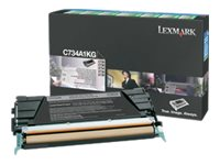 Lexmark - Noir - original - cartouche de toner LCCP, LRP - pour Lexmark C734, C736, X734, X736, X738 C734A1KG