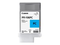 Canon PFI-106 PC - 130 ml - photo cyan - original - réservoir d'encre - pour imagePROGRAF iPF6400, iPF6400SE, IPF6450 6625B001