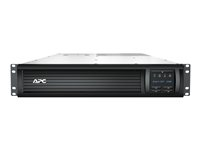 APC Smart-UPS SMT 2200VA LCD RM with SmartConnect - Onduleur (rack-montable) - CA 230 V - 1980 Watt - 2200 VA - RS-232, USB - connecteurs de sortie : 9 - 2U - pour P/N: AR3003, AR3003SP, AR3006, AR3006SP, AR3103, AR3103SP, AR3106, AR3106SP, AR9300SP SMT2200RMI2UC