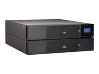 Lenovo RT3kVA - Onduleur (montable sur rack / externe) - CA 200-240 V - 2.7 kW - 3000 VA - Ethernet 10/100, RS-232, USB - connecteurs de sortie : 9 - 2U - pour ThinkSystem SR250 V2; SR630 V2; SR645; SR650 V2; SR665; ST250 V2; ST50 V2; ST650 V2 55943KX