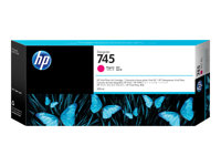 HP 745 - 300 ml - haute capacité - magenta - original - DesignJet - cartouche d'encre - pour DesignJet Z2600 PostScript, Z5600 PostScript F9K01A