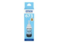 Epson T6735 - 70 ml - cyan clair - original - recharge d'encre - pour Epson L1800, L800, L805, L810, L850 C13T67354A