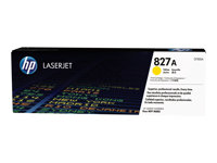 HP 827A - Jaune - original - LaserJet - cartouche de toner (CF302A) - pour Color LaserJet Managed Flow MFP M880; LaserJet Enterprise Flow MFP M880 CF302A