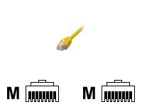 MCL - Cordon de raccordement - RJ-45 (M) pour RJ-45 (M) - 50 cm - FTP - CAT 6 - jaune FCC6BM-0.5M/J