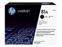 HP 81A - Noir - original - LaserJet - cartouche de toner (CF281A) - pour LaserJet Enterprise M632, MFP M630; LaserJet Enterprise Flow MFP M630; Officejet Pro 8730 CF281A