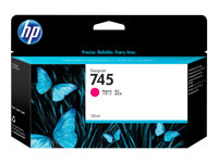 HP 745 - 130 ml - magenta - original - DesignJet - cartouche d'encre - pour DesignJet Z2600 PostScript, Z5600 PostScript F9J95A
