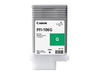 Canon PFI-106 G - Vert - original - réservoir d'encre - pour imagePROGRAF iPF6300, iPF6350, iPF6400, iPF6400SE, IPF6450 6628B001