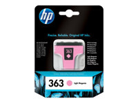 HP 363 - 5.5 ml - magenta clair - original - cartouche d'encre - pour Photosmart 31XX, 82XX, C5100, C5170, C5175, C5190, C5194, C6100, C6150, C6175, C7100 C8775EE#BA1