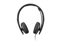 Lenovo Gen 2 - Micro-casque - sur-oreille - filaire - USB-C - noir - certifié Zoom 4XD1M39029