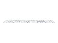 Apple Magic Keyboard with Numeric Keypad - Clavier - Bluetooth - QWERTY - Anglais international - argent MQ052Z/A