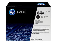 HP 64A - Noir - original - LaserJet - cartouche de toner (CC364A) - pour LaserJet P4014, P4015, P4515 CC364A